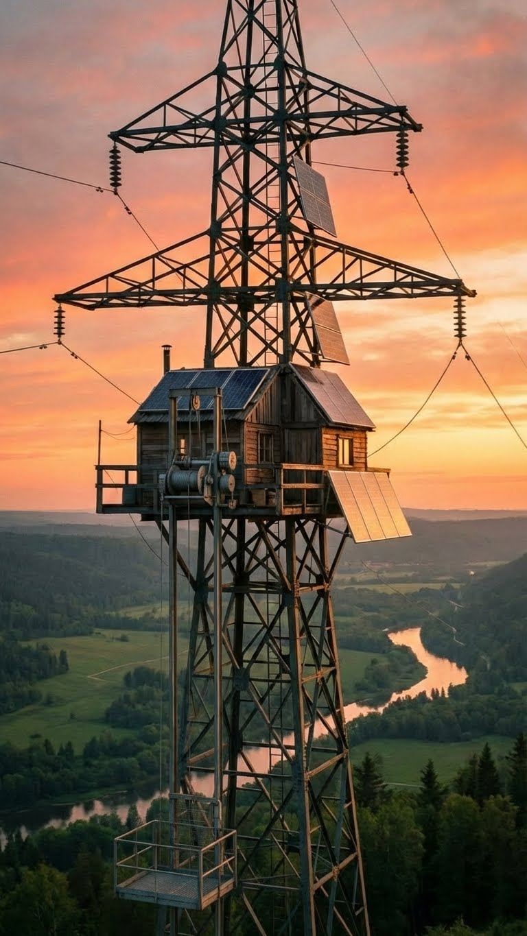 A Home Built High Above the Wilderness