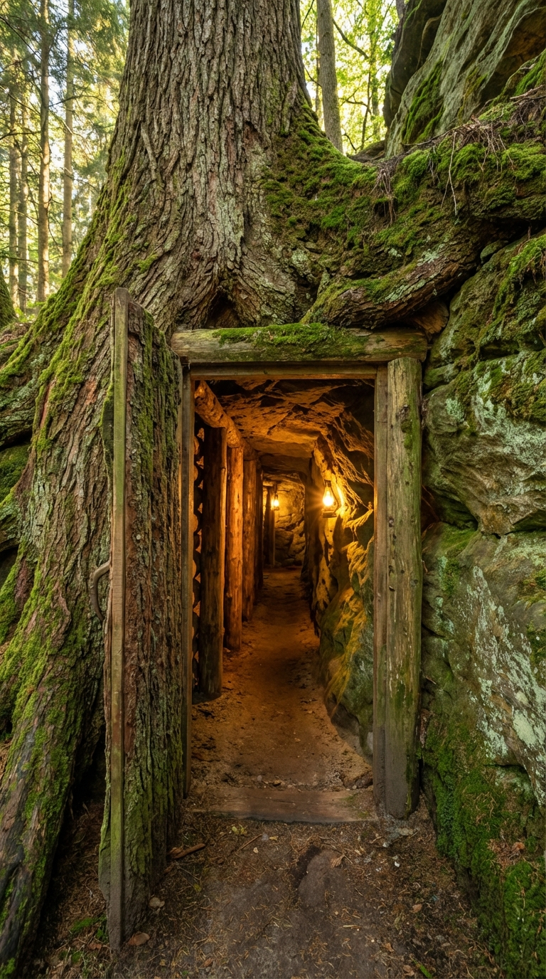 Hidden Within Stone: A Fully Integrated Underground Cave Shelter