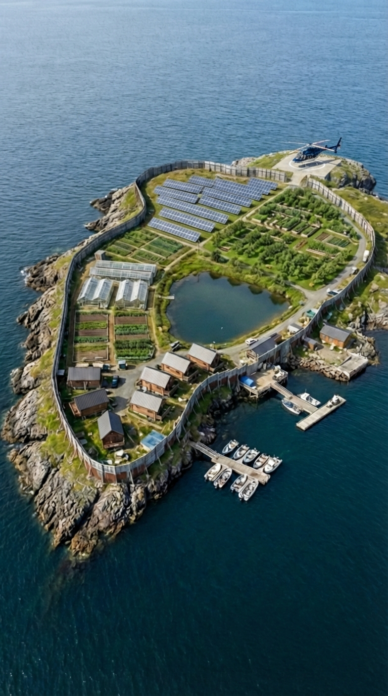 Autonomous Survival Island