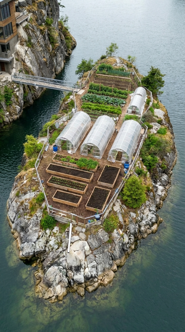 Photo inspiration: Gallery Detail: Remote Island Compound Fully Autonomous Off Grid Living