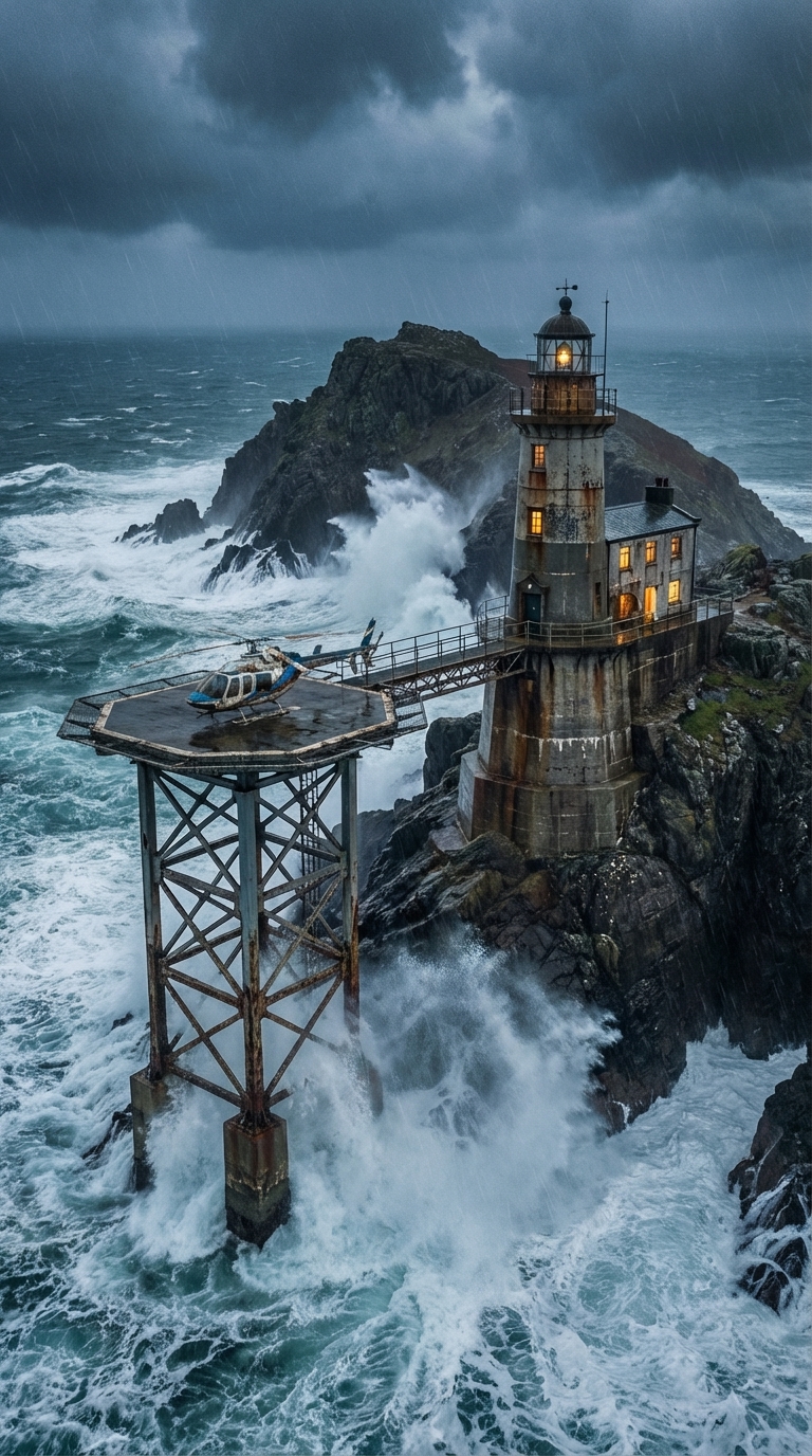 Life on a Remote Ocean Lighthouse: $100,000 for 6 Months of Isolation