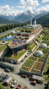 An Abandoned Cruise Ship Was Turned Into a Massive Off-Grid Survival Fortress in the Alaskan Wilderness rfff44 (4)