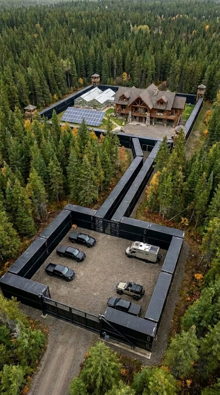 Building the Ultimate Off-Grid Survival Lake Compound