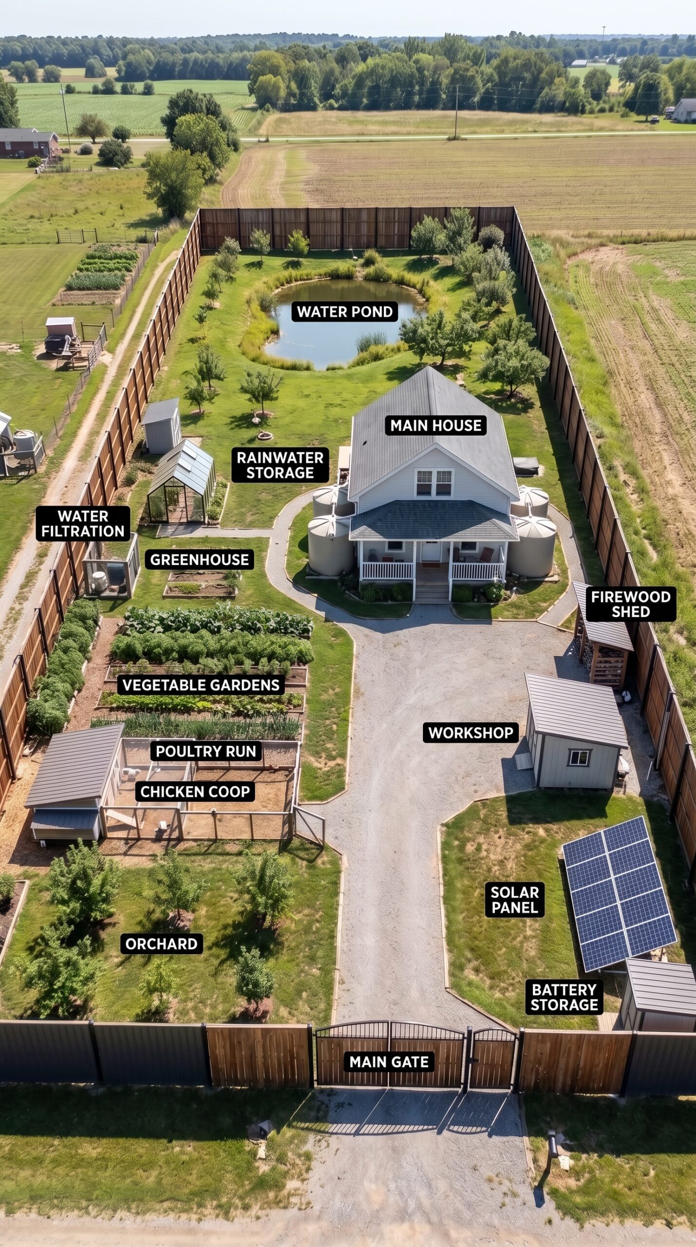 How Much Would You Need to Build a Self-Sustaining Rural Homestead?