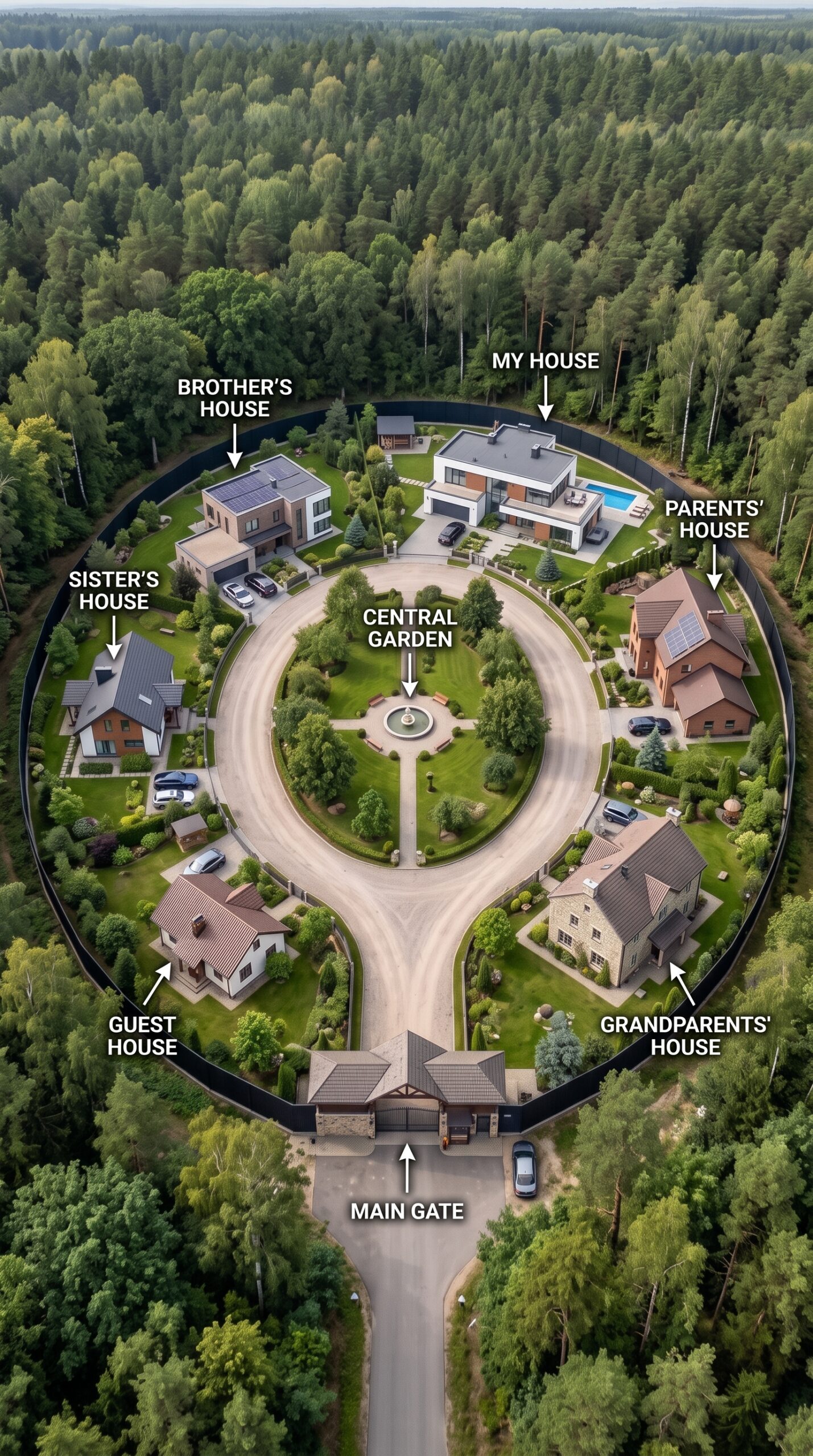 Estimated Cost of a Family Settlement With an Underground Shelter