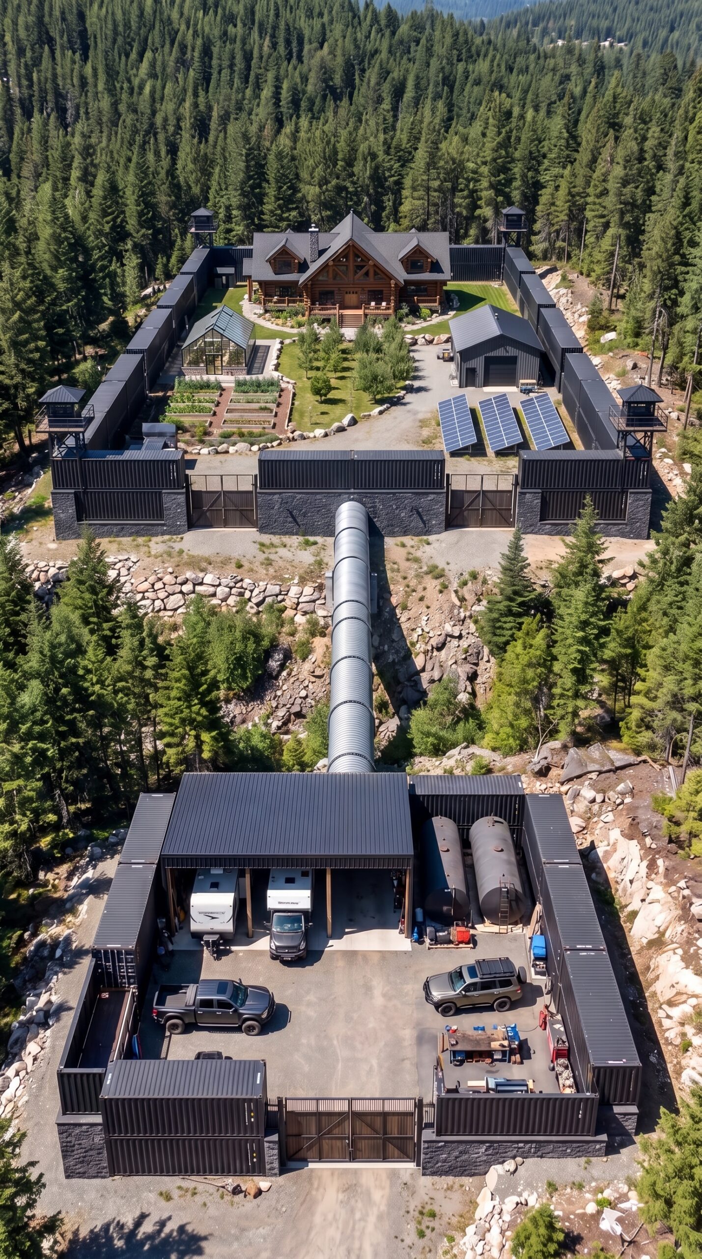 We Calculated the Estimated Budget for This Disaster-Ready Family Compound