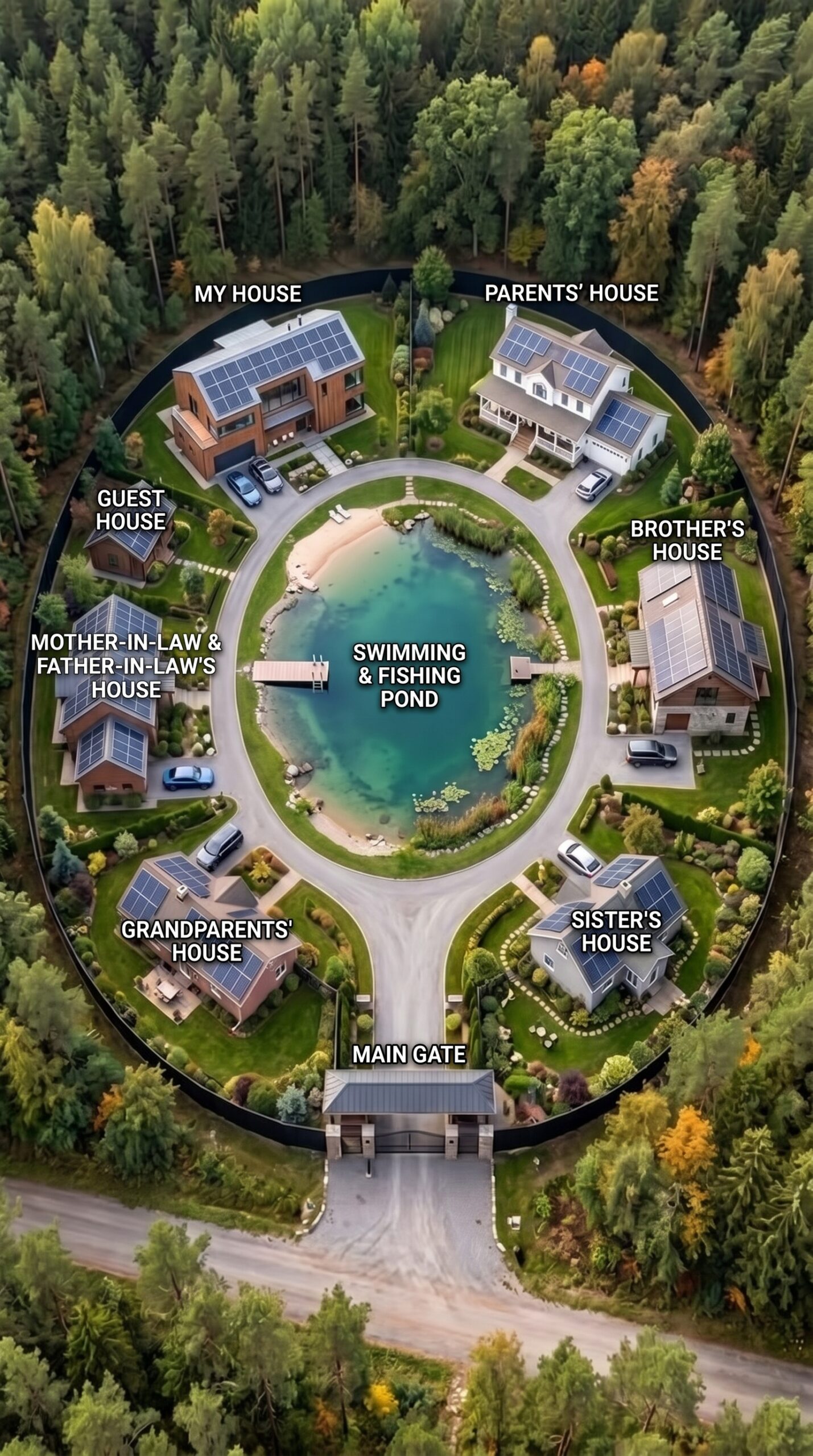 What Would It Cost to Build This Private Family Settlement in Alaska?