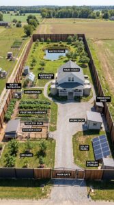 The Ultimate Self-Sufficient Homestead: A Complete Off-Grid Property Designed for Modern American Living 22ed